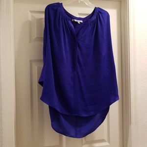 J Lo 3/4 Sleeve Dark Blue Blouse